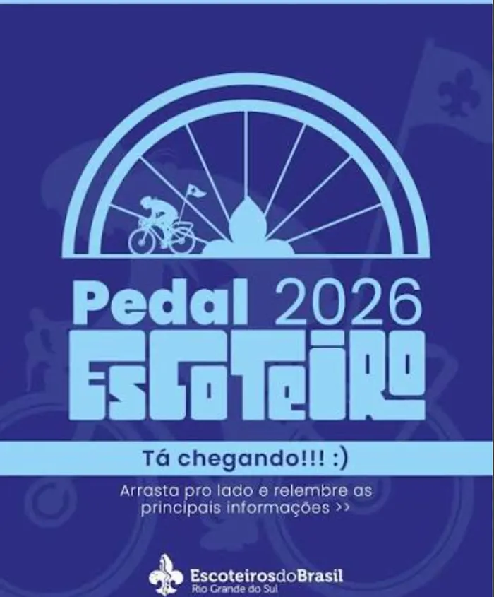 Pedal Escoteiro 2026